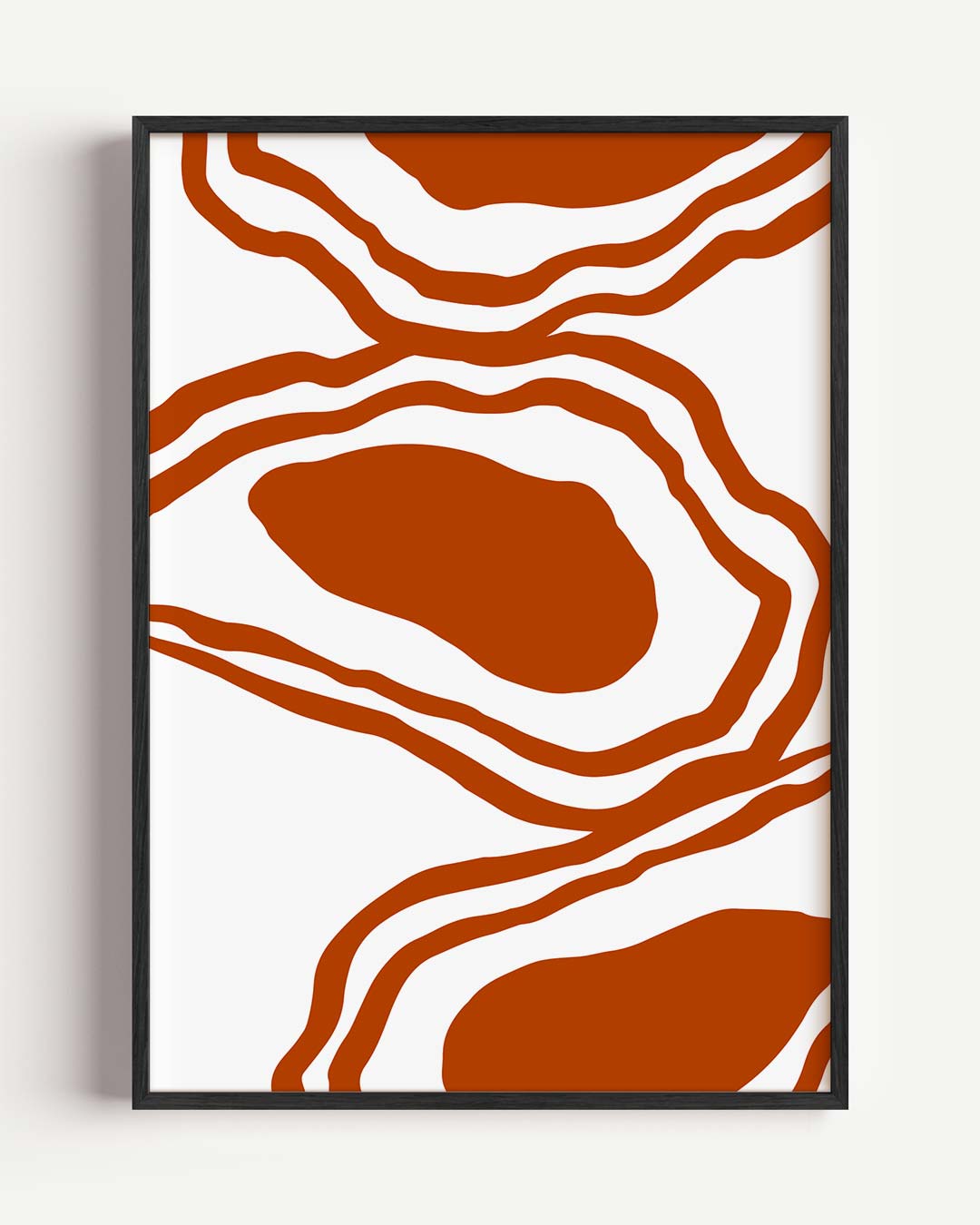 Organische Patronen Poster-WallArtistic