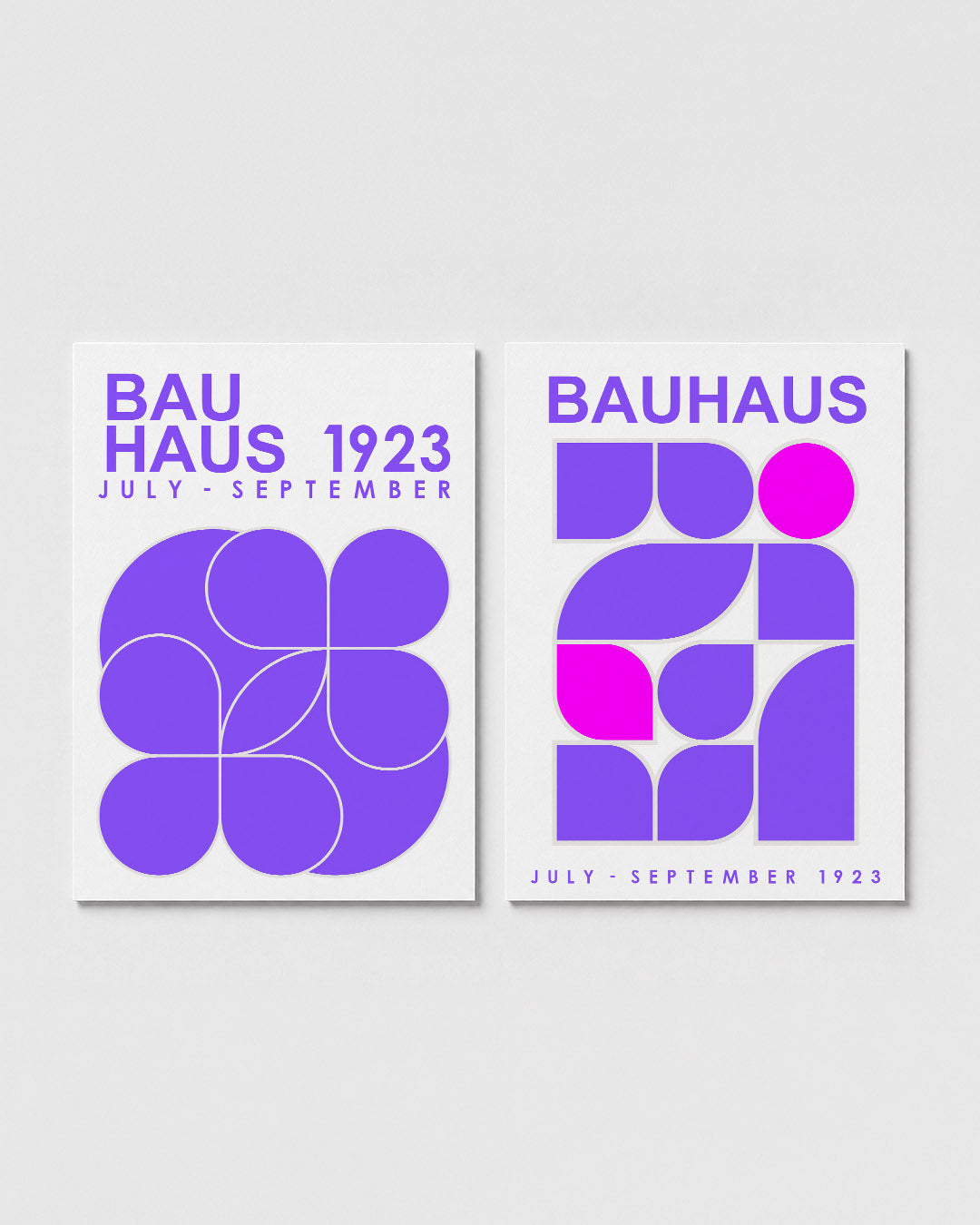 Vorm en kleur Posterset