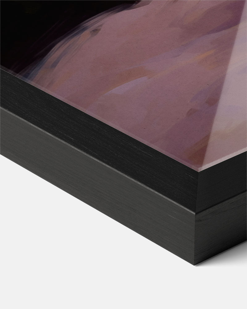 Dromerige Lezeres Met Boek Poster-WallArtistic