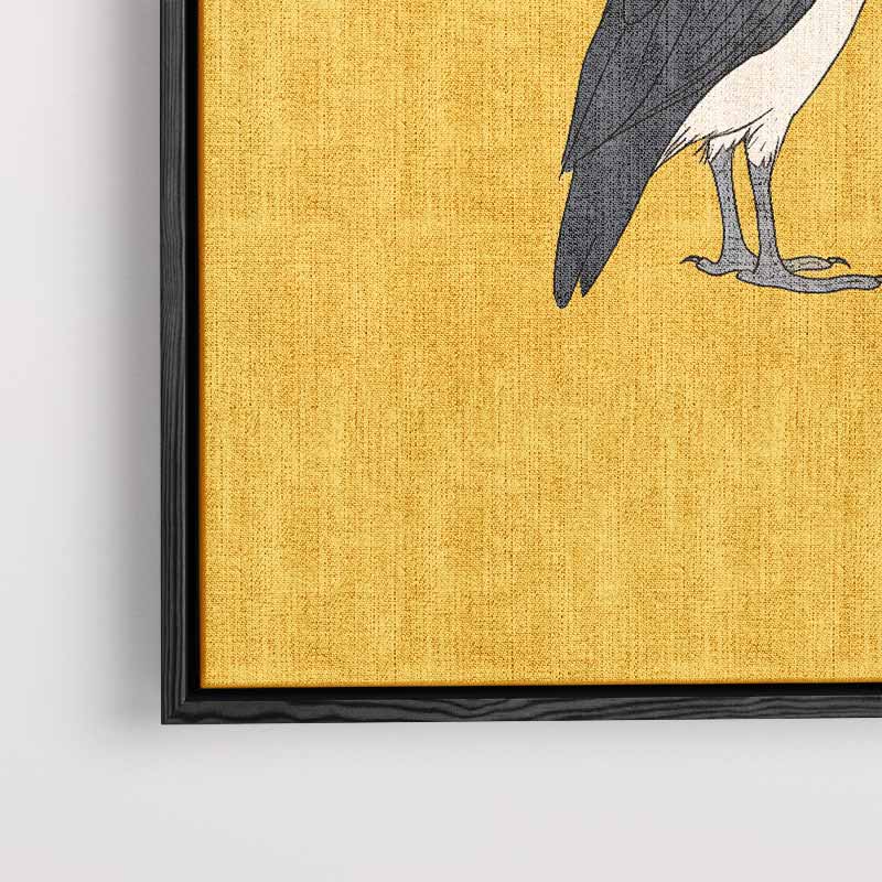 Kleurrijke Toekan Illustratie Kunstwerk-canvas-dibond-plexiglas-wanddecoratie-WallArtistic