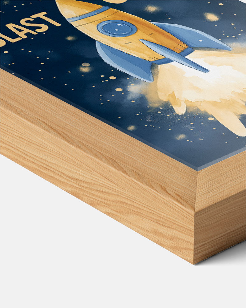 Ruimteavontuur Rakettenposter-WallArtistic