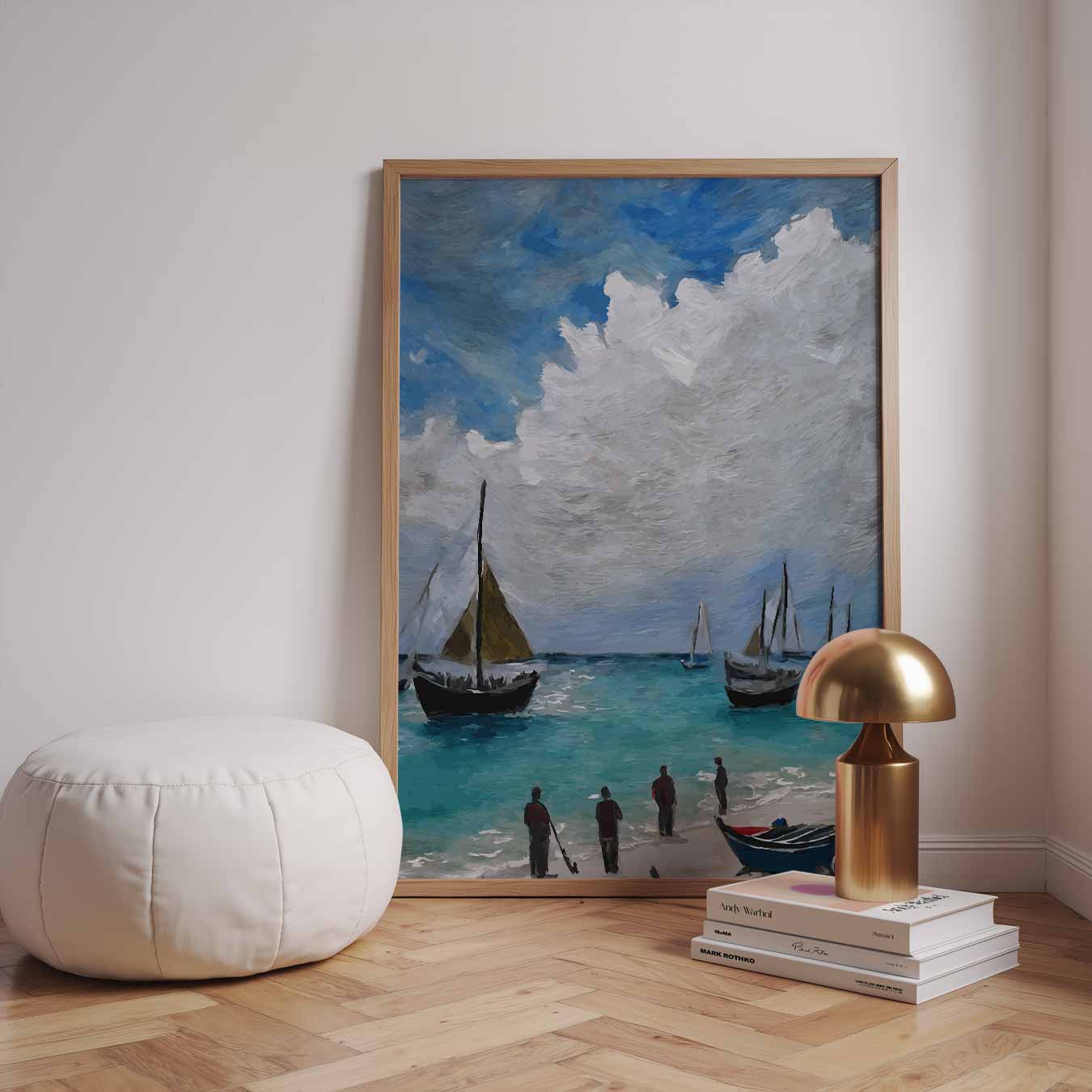 Strandavontuur Schilderij Poster