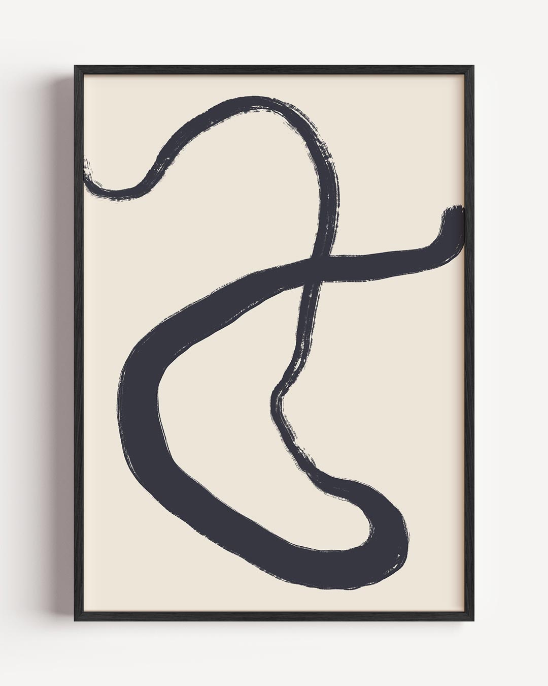 Abstracte Flow Print Poster-WallArtistic