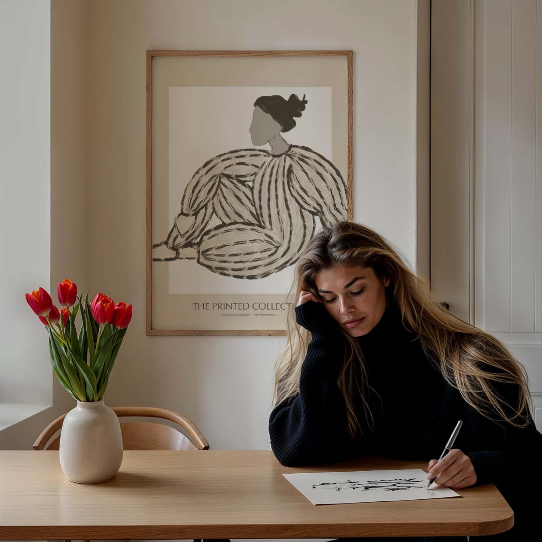 Stijlvolle Moderne Kunstposter-WallArtistic