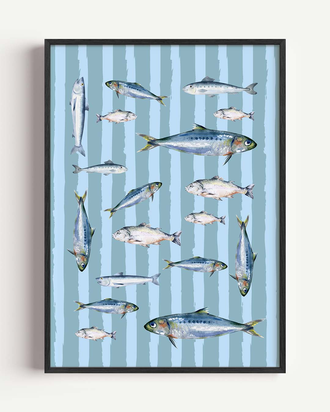 Zee Avontuur Vissen Poster-WallArtistic