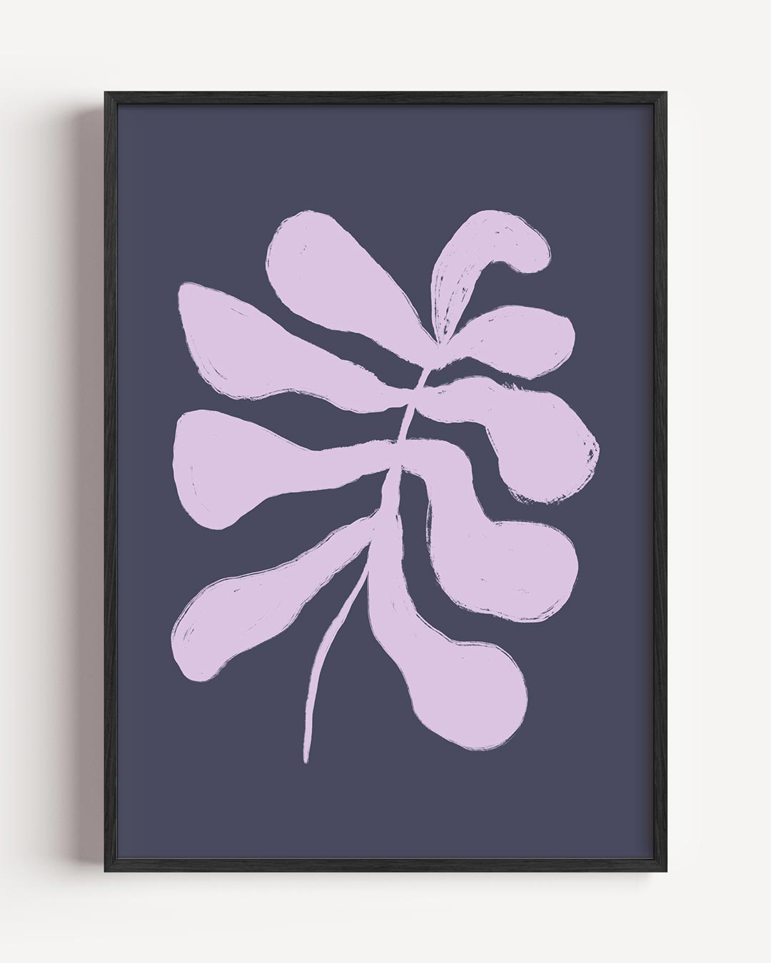 Moderne Monstera Bladeren Poster-WallArtistic