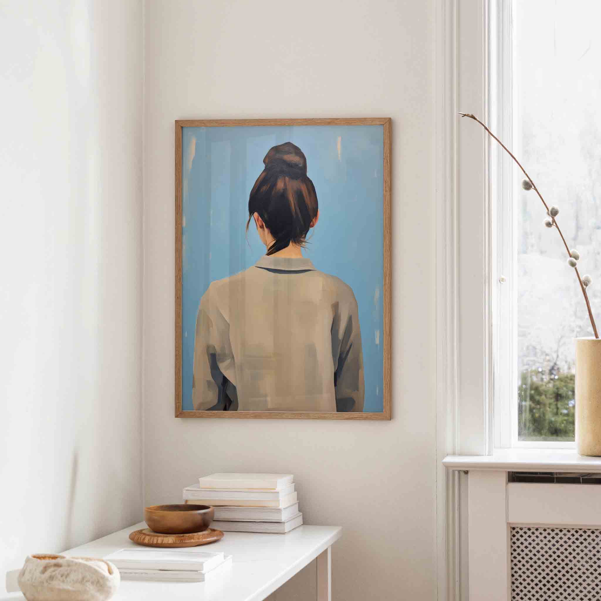 Vrouw van achteren Poster