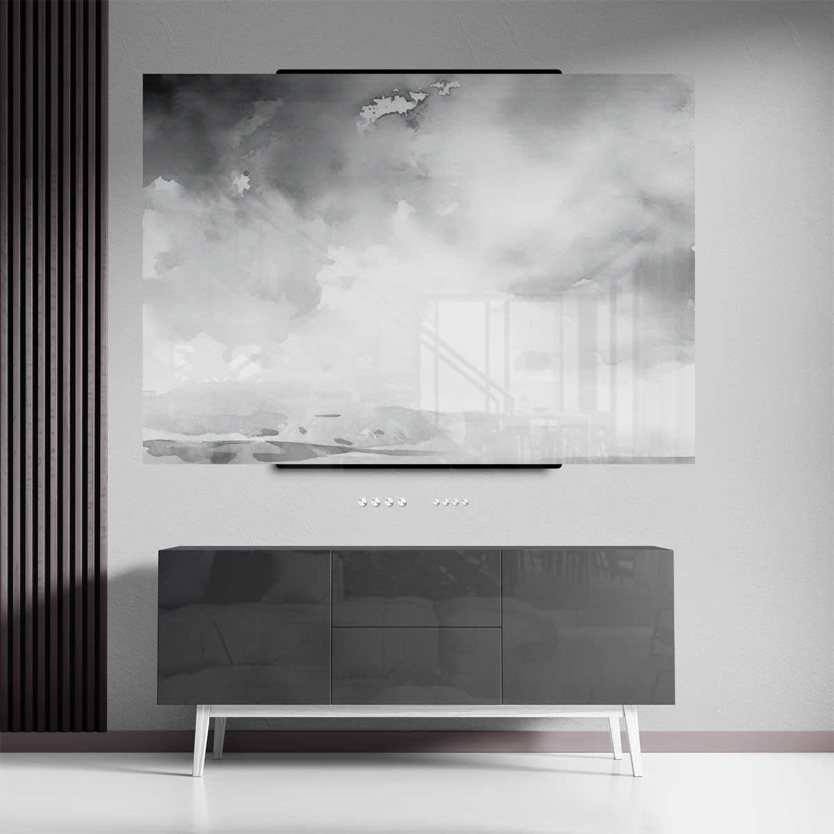 Rustige Hemel - Abstract Landschap Kunstwerk-canvas-dibond-plexiglas-wanddecoratie-WallArtistic