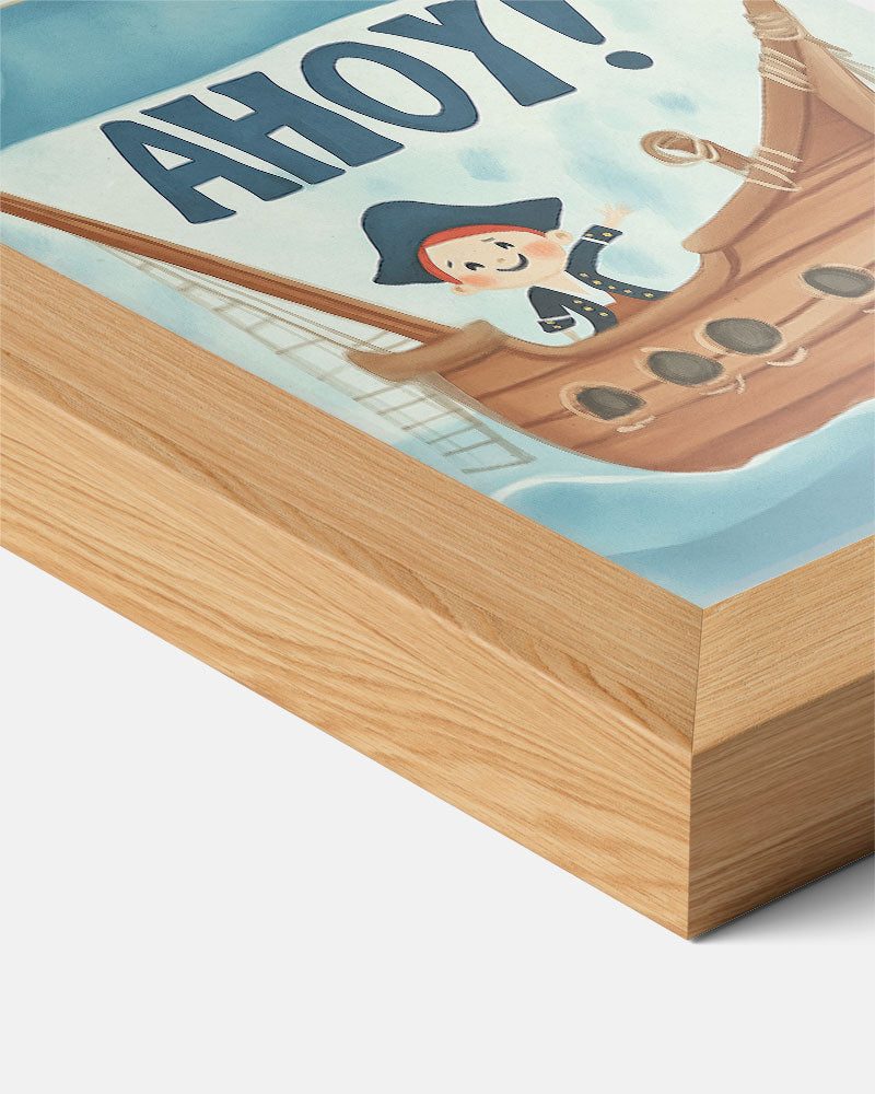 Piratenavontuur Kinderkamerposter