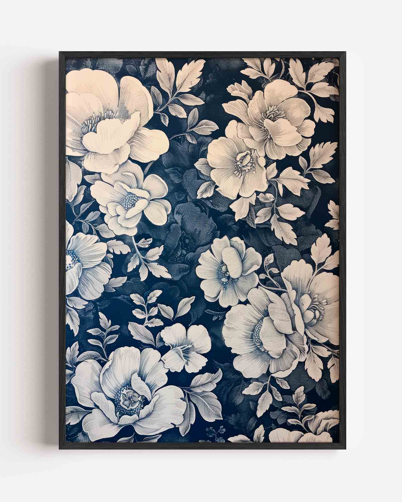 Bloemen en bladeren Poster