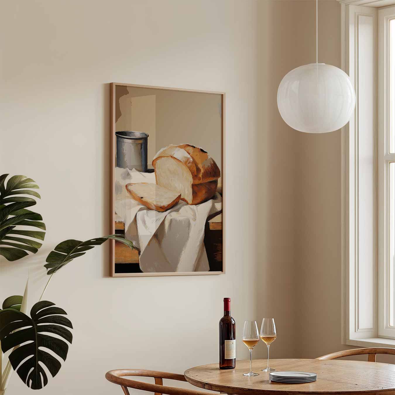 Vintage Brood en Blik Poster-WallArtistic