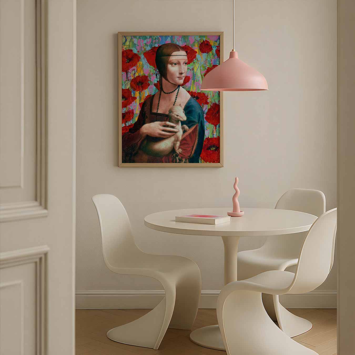 Vrolijke Renaissance Popart Poster