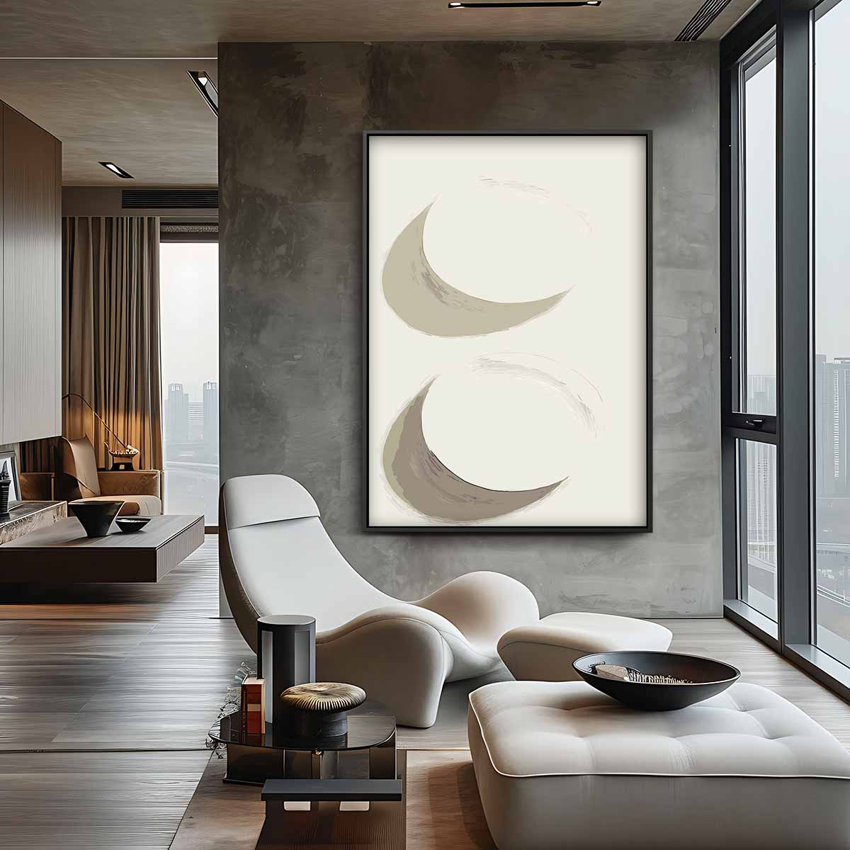 Dans van de Maan Kunstwerk-canvas-dibond-plexiglas-wanddecoratie-WallArtistic