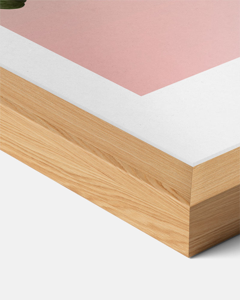 Bloemenpracht aan de Muur Poster-WallArtistic