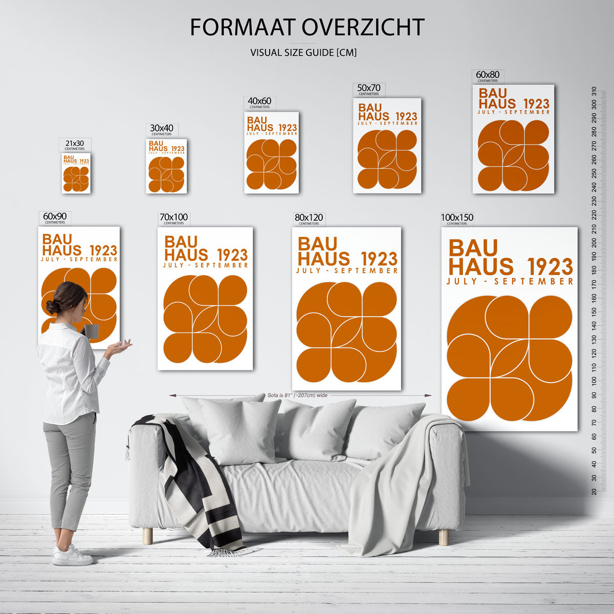 Vorm en kleur Poster