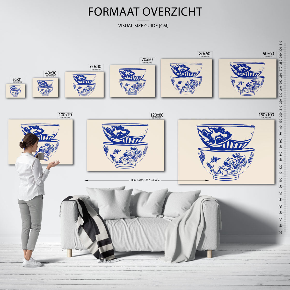 Stapel kommen Poster