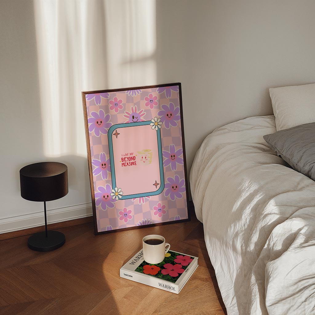 Liefdevolle Bloemen Poster
