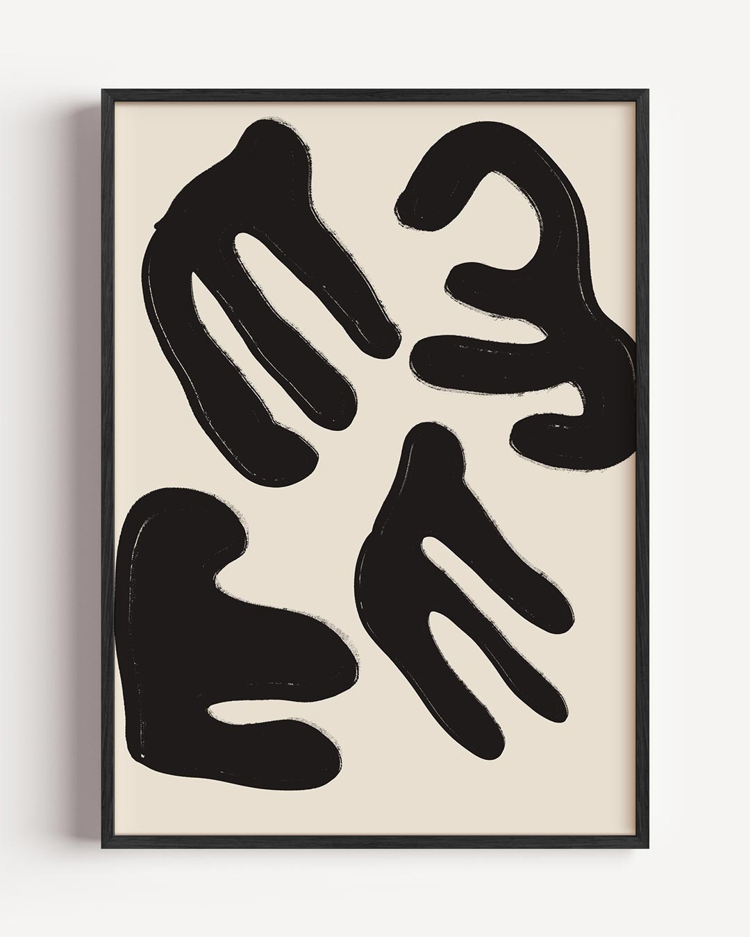 Organische Abstractie Kunstposter-WallArtistic