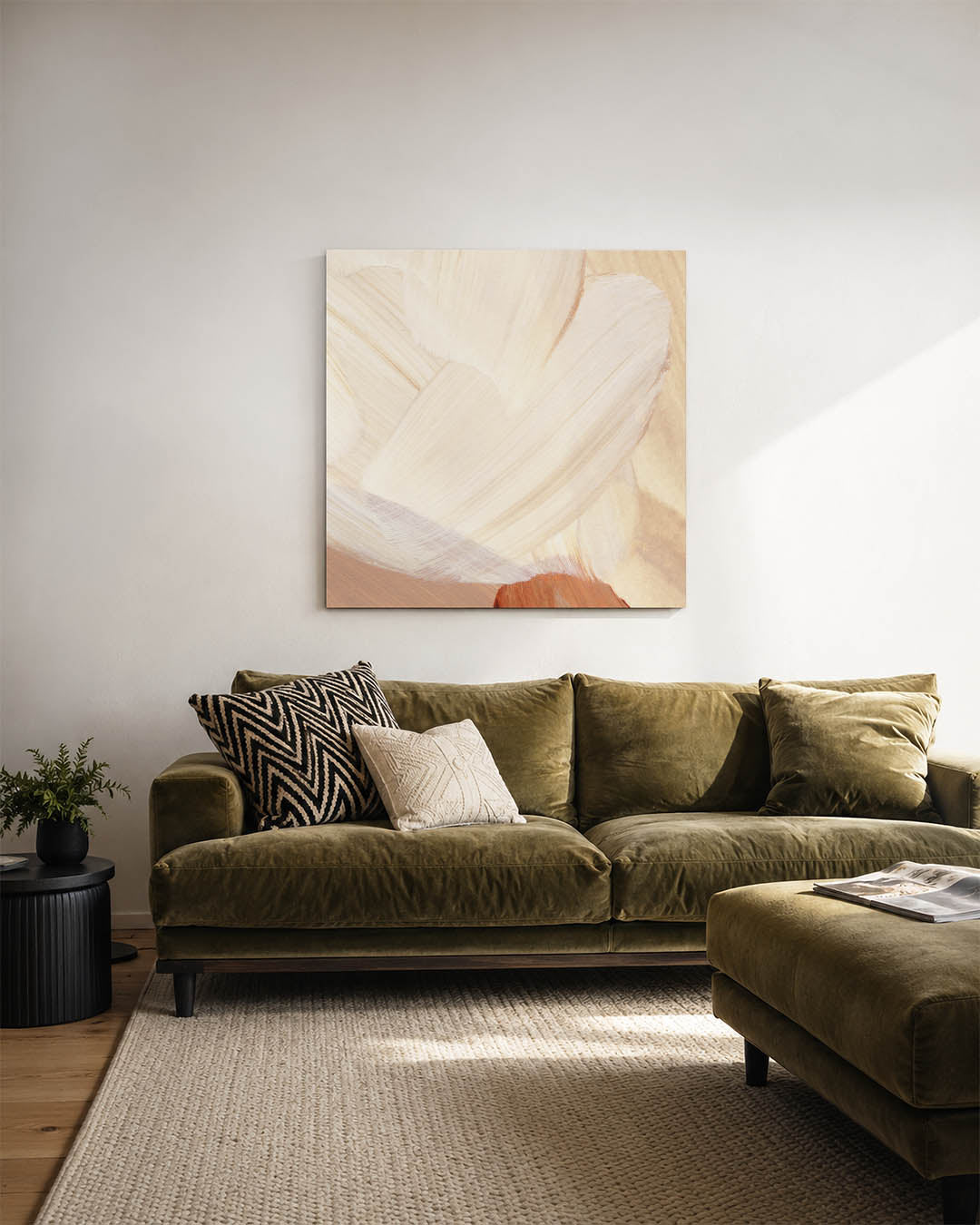 Penseelstreken Kunstwerk