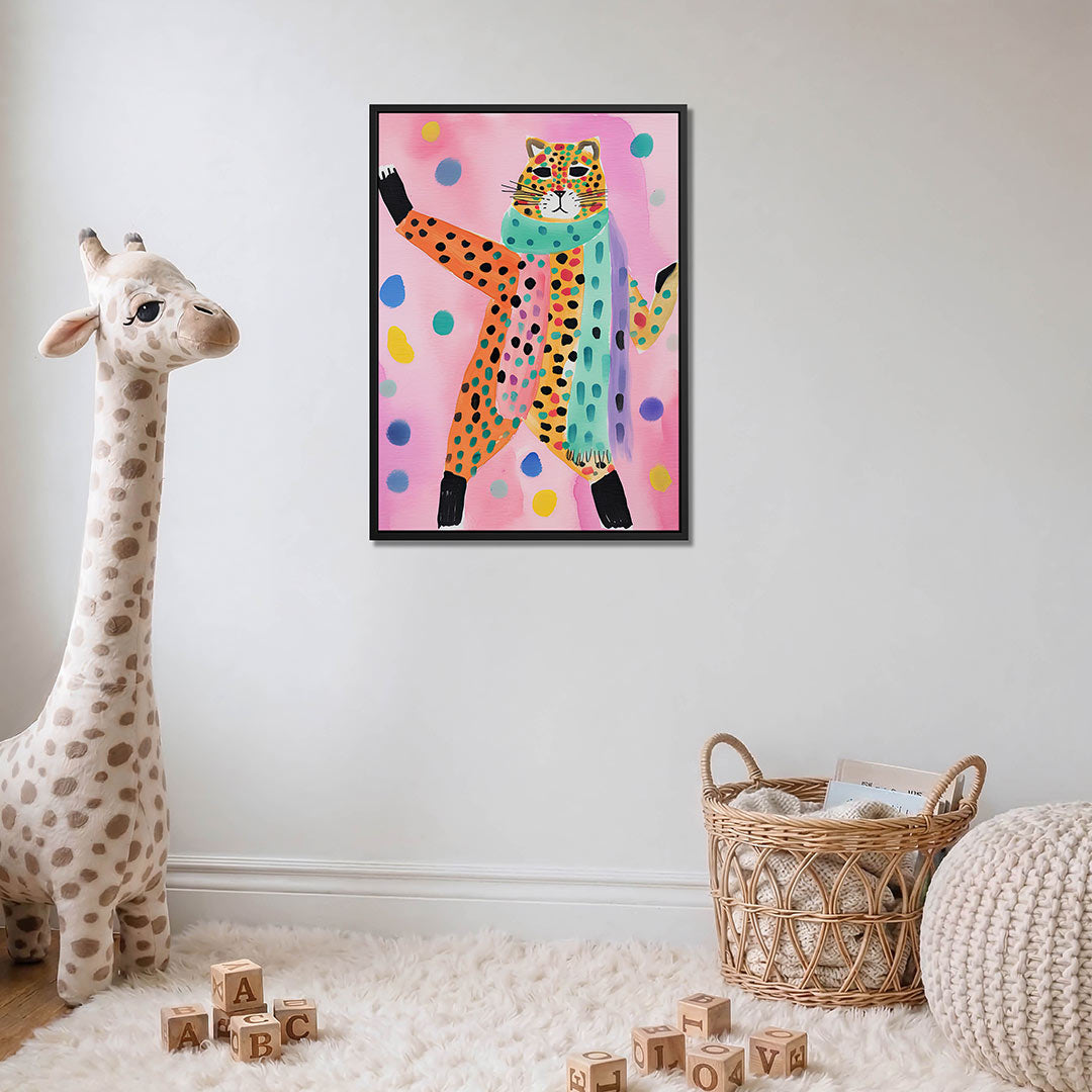 Vrolijke dierenfiguur Kunstwerk