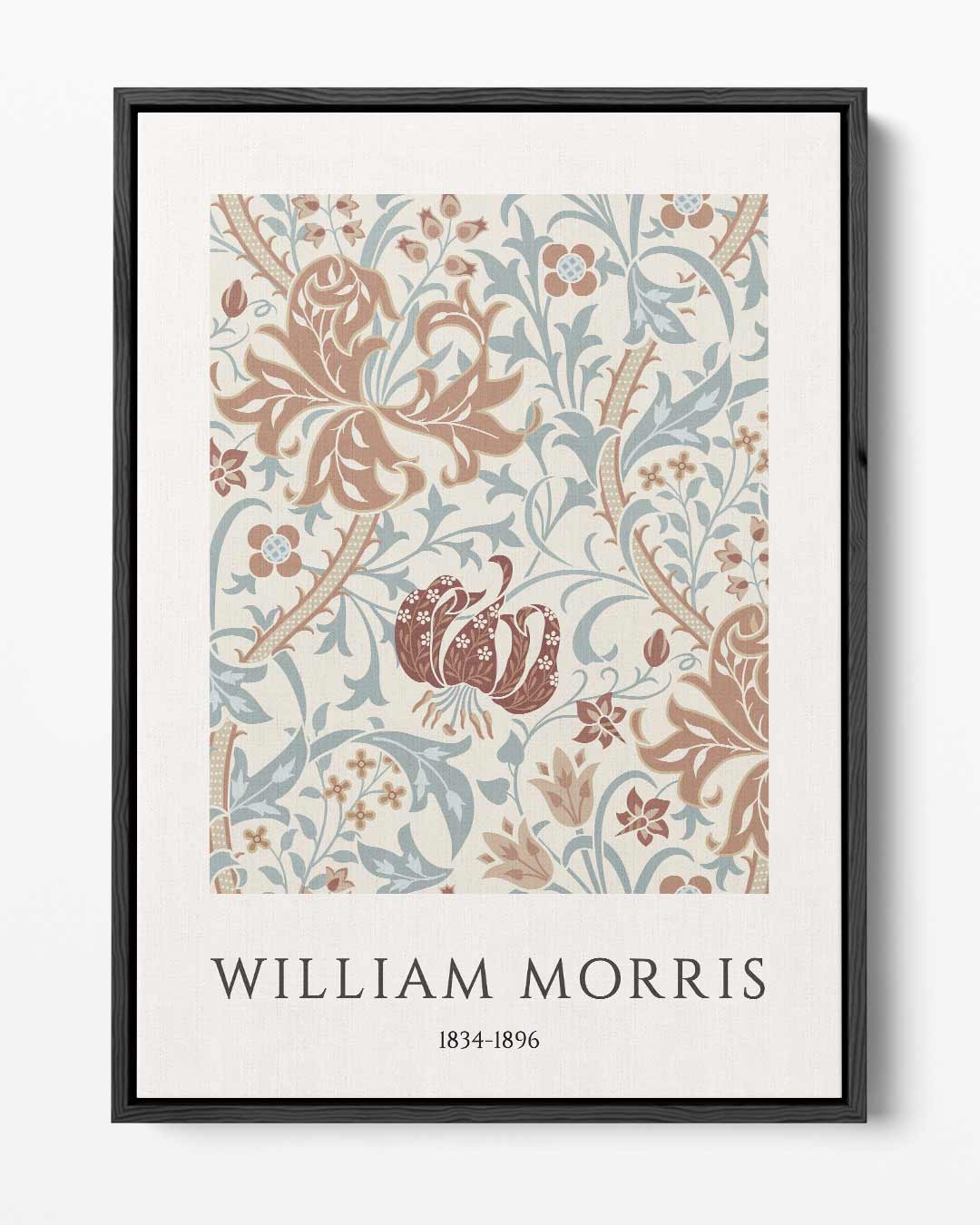 Vintage Bloemenpracht Kunstwerk-canvas-dibond-plexiglas-wanddecoratie-WallArtistic