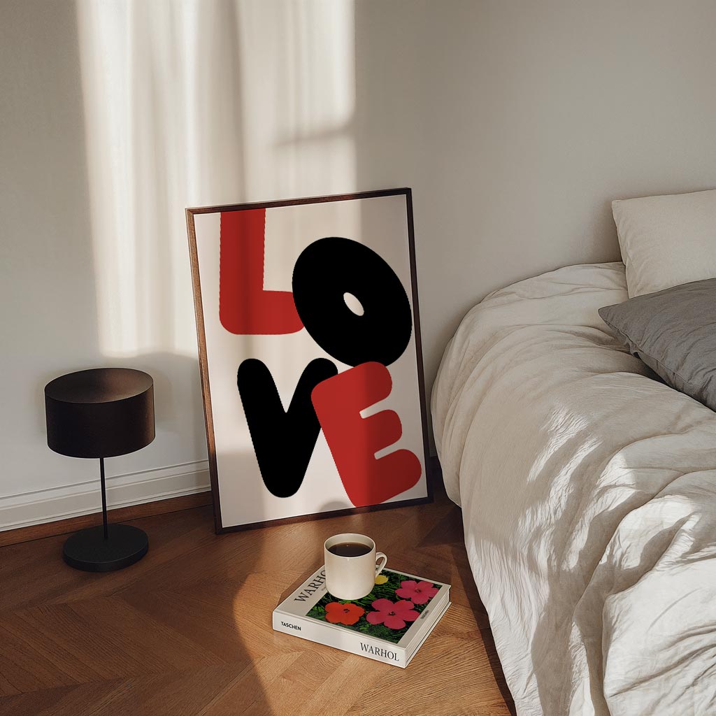 Love Grafische Poster