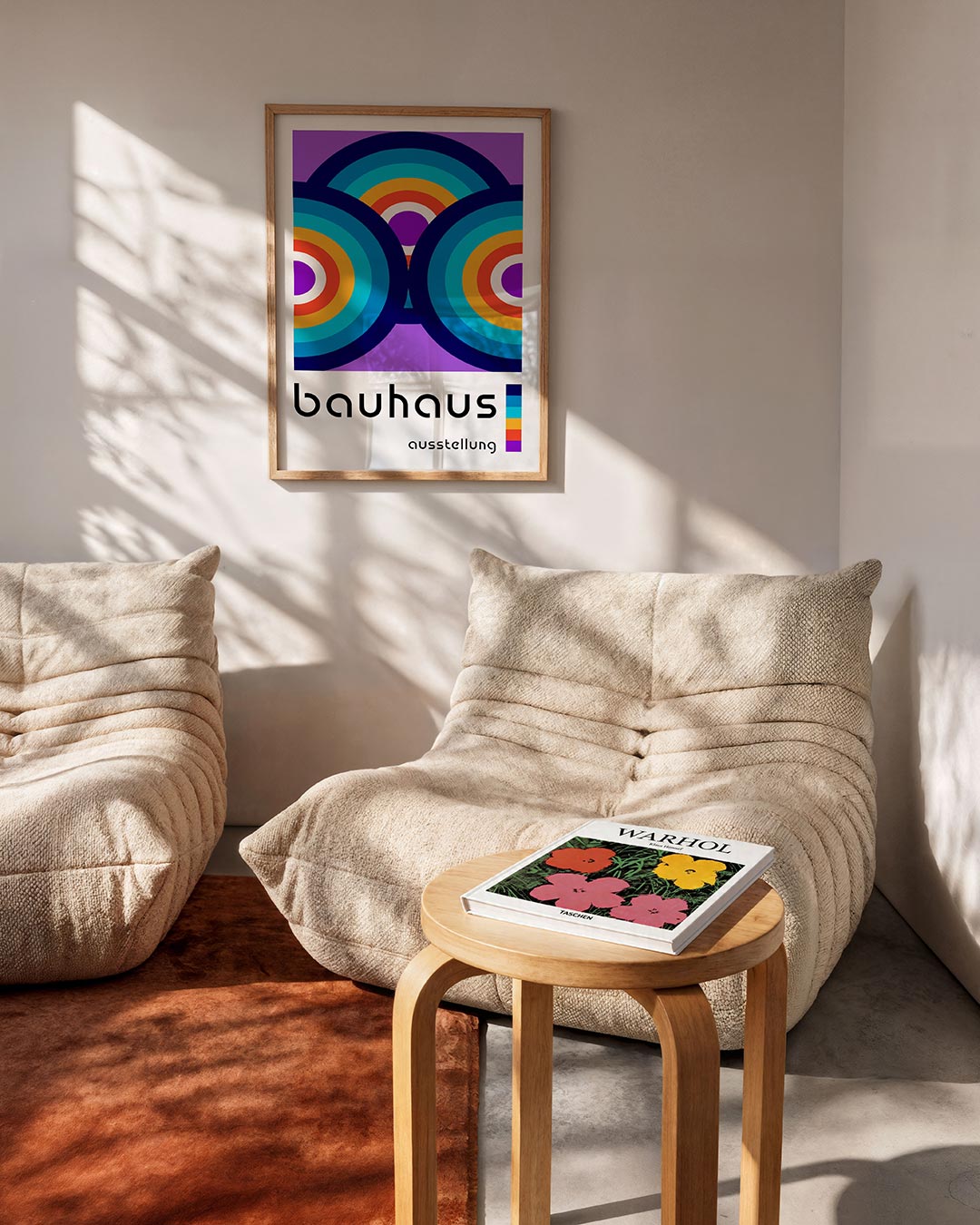Cirkelritme en kleur Poster
