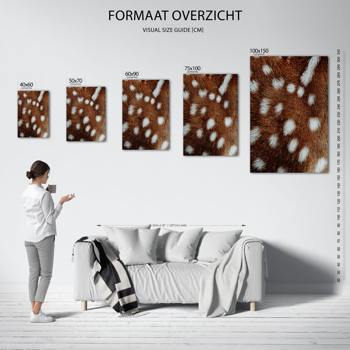 Vachtpatroon Kunstwerk