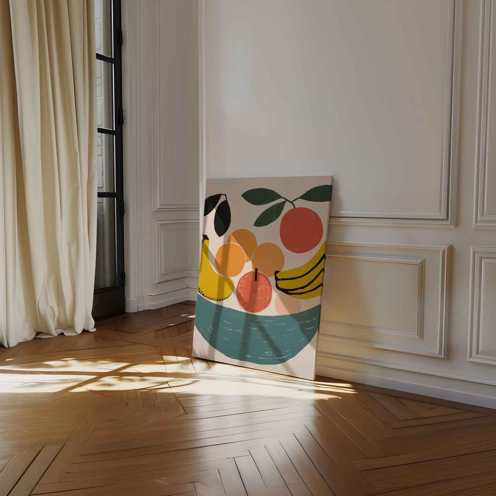 Vrolijk Fruit Kunstwerk-canvas-dibond-plexiglas-wanddecoratie-WallArtistic
