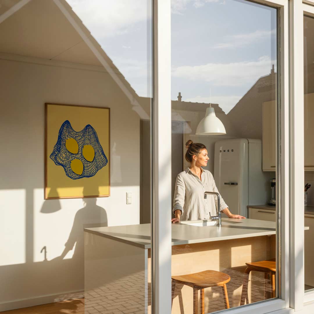 Zomerse Citroen Poster-WallArtistic