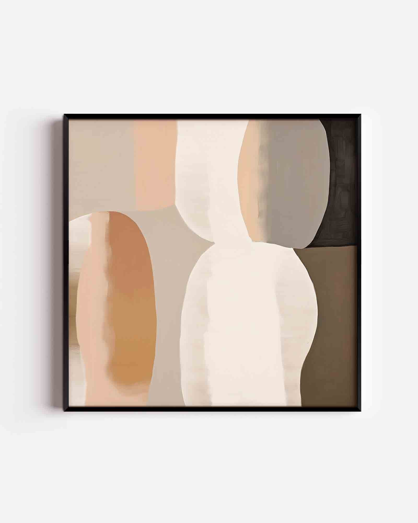 Abstracte vormen Poster