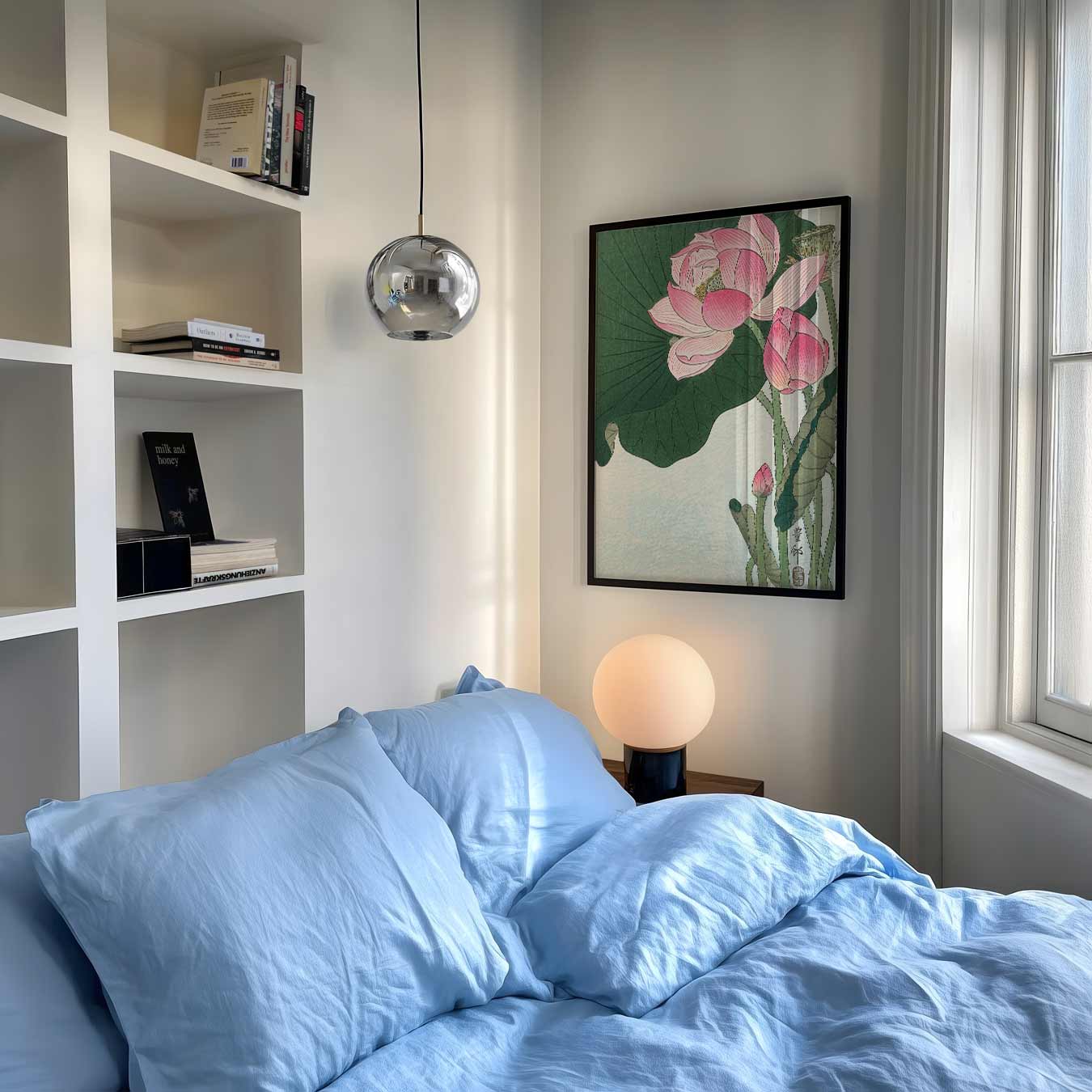 Lotus Sierlijkheid Poster-WallArtistic