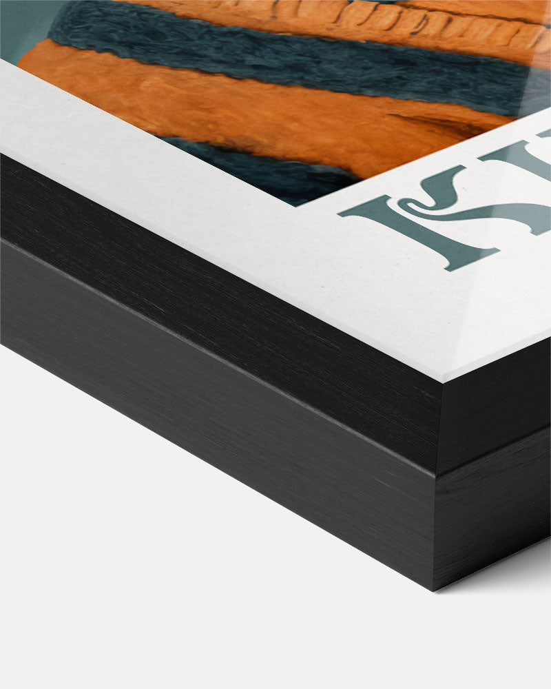 Stoere Tijger Poster-WallArtistic