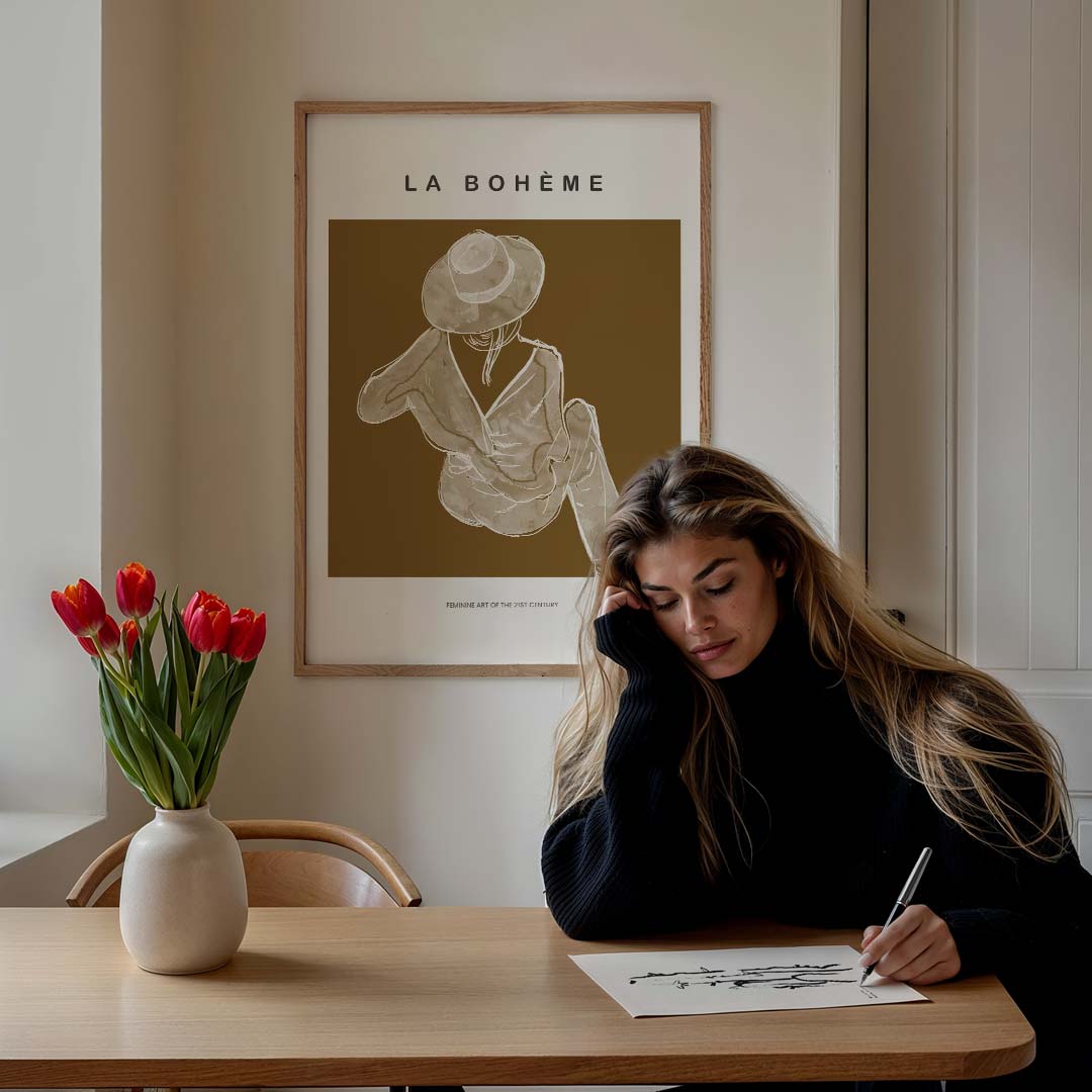 La Bohème Artistieke Poster-WallArtistic