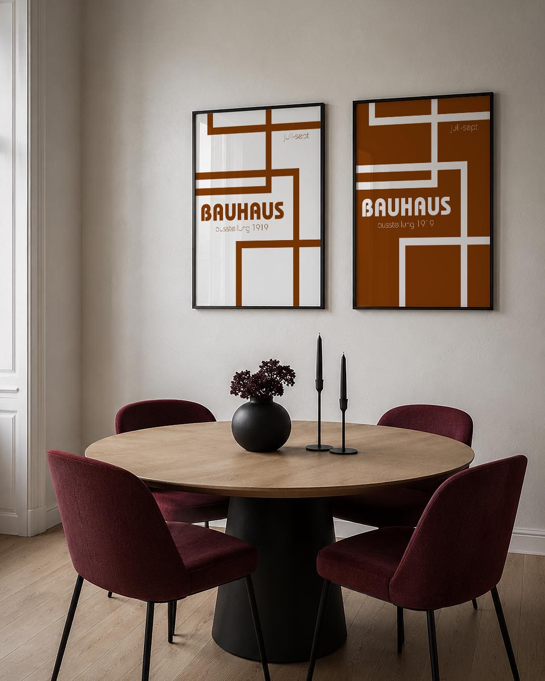 Lijnenspel en kleur Postersets