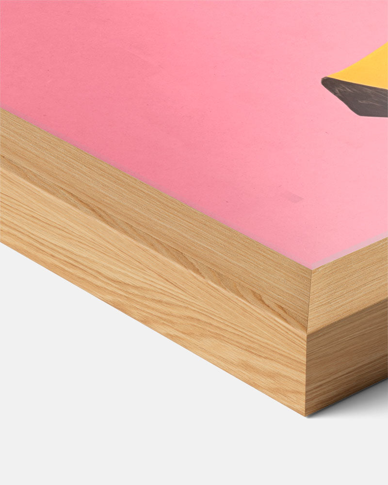 Vrolijke Banaan Poster-WallArtistic