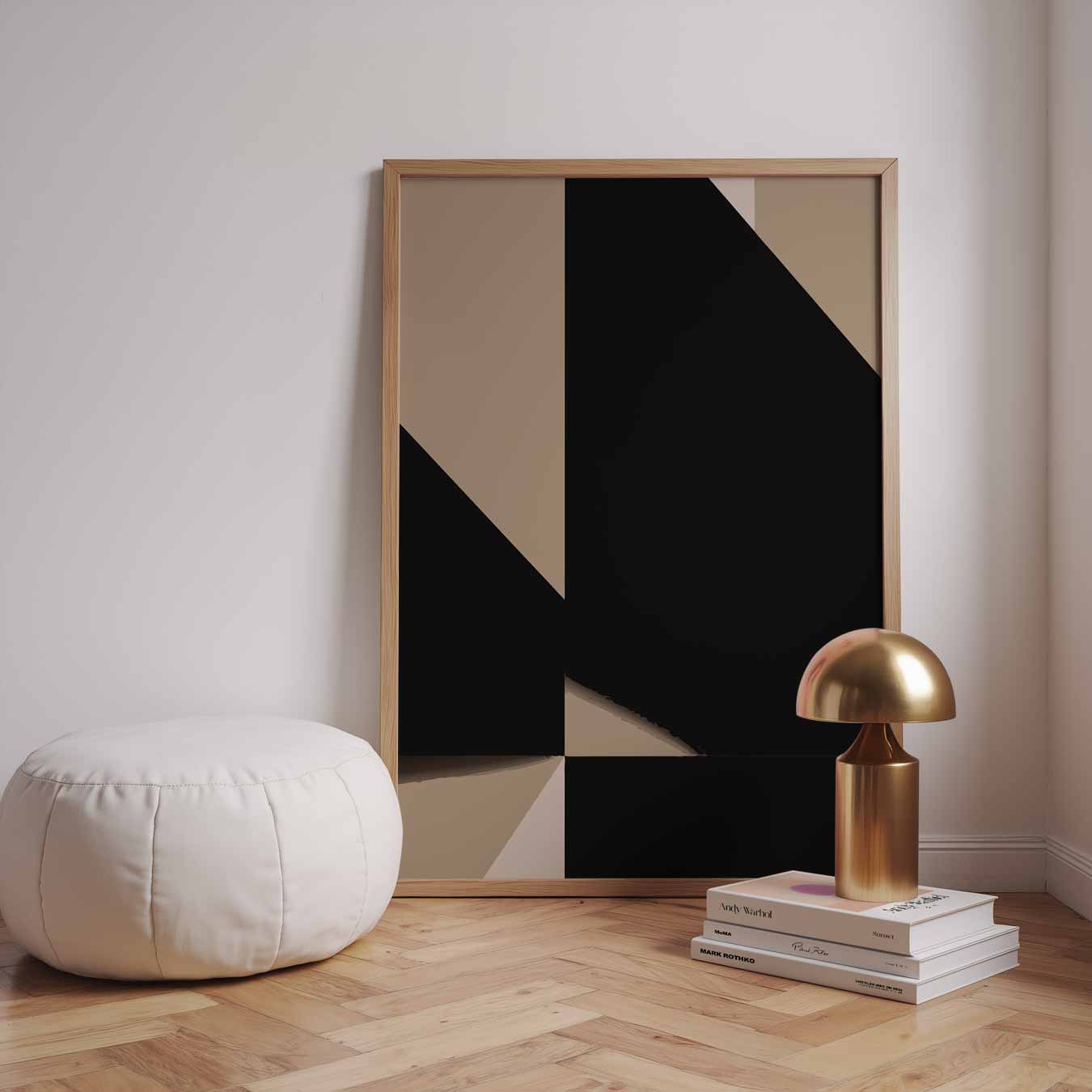 Moderne Geometrische Kunstposter