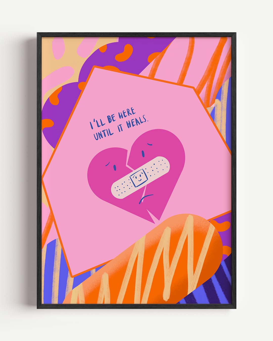Healing Heart Poster-WallArtistic