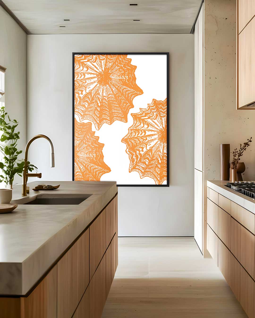 Zonnige Stalen Kunstwerk-canvas-dibond-plexiglas-wanddecoratie-WallArtistic