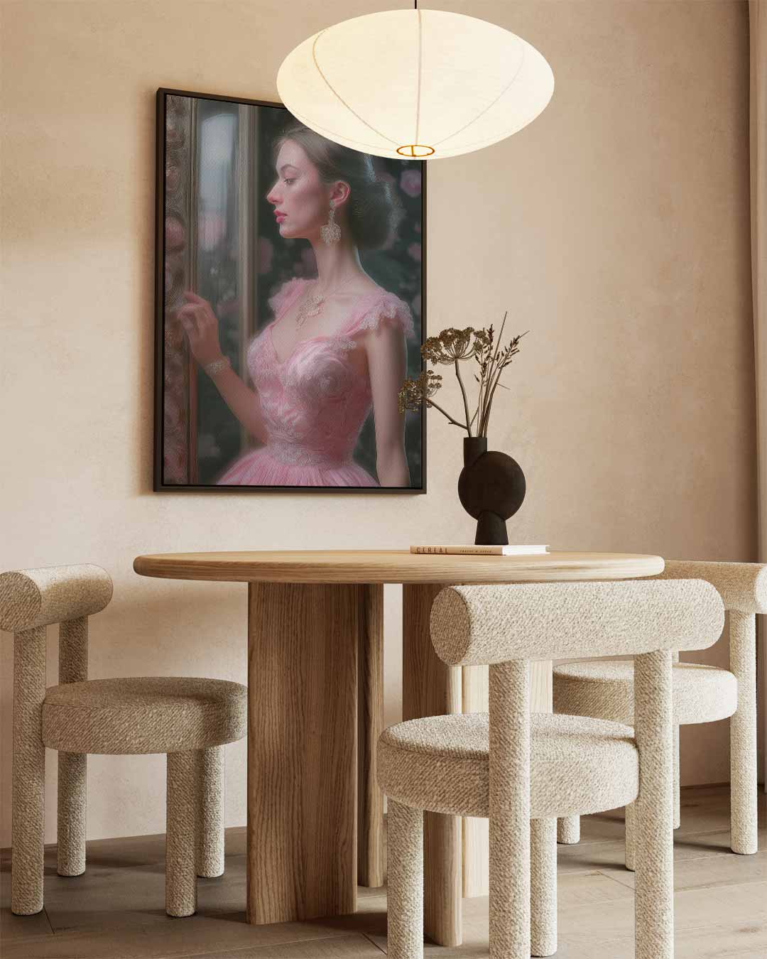 Dromerige Reflectie Kunstwerk-canvas-dibond-plexiglas-wanddecoratie-WallArtistic