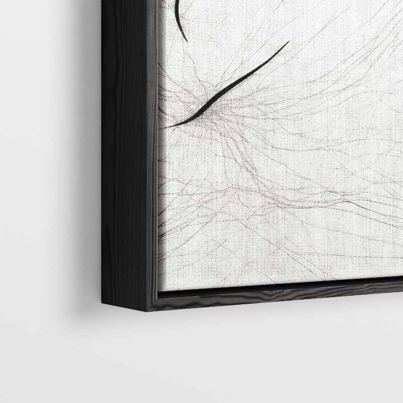 Subtiele Lijnen van Verwondering Kunstwerk-canvas-dibond-plexiglas-wanddecoratie-WallArtistic
