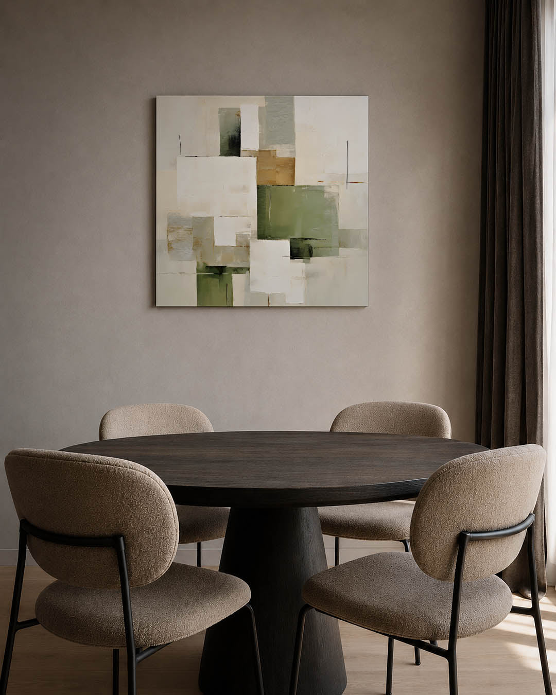 Geometrische vlakken Kunstwerk