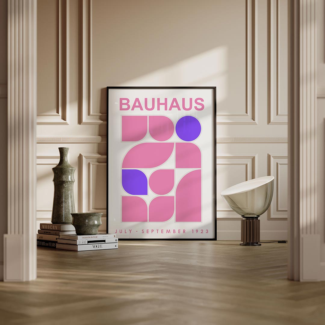 Vorm en kleur Poster