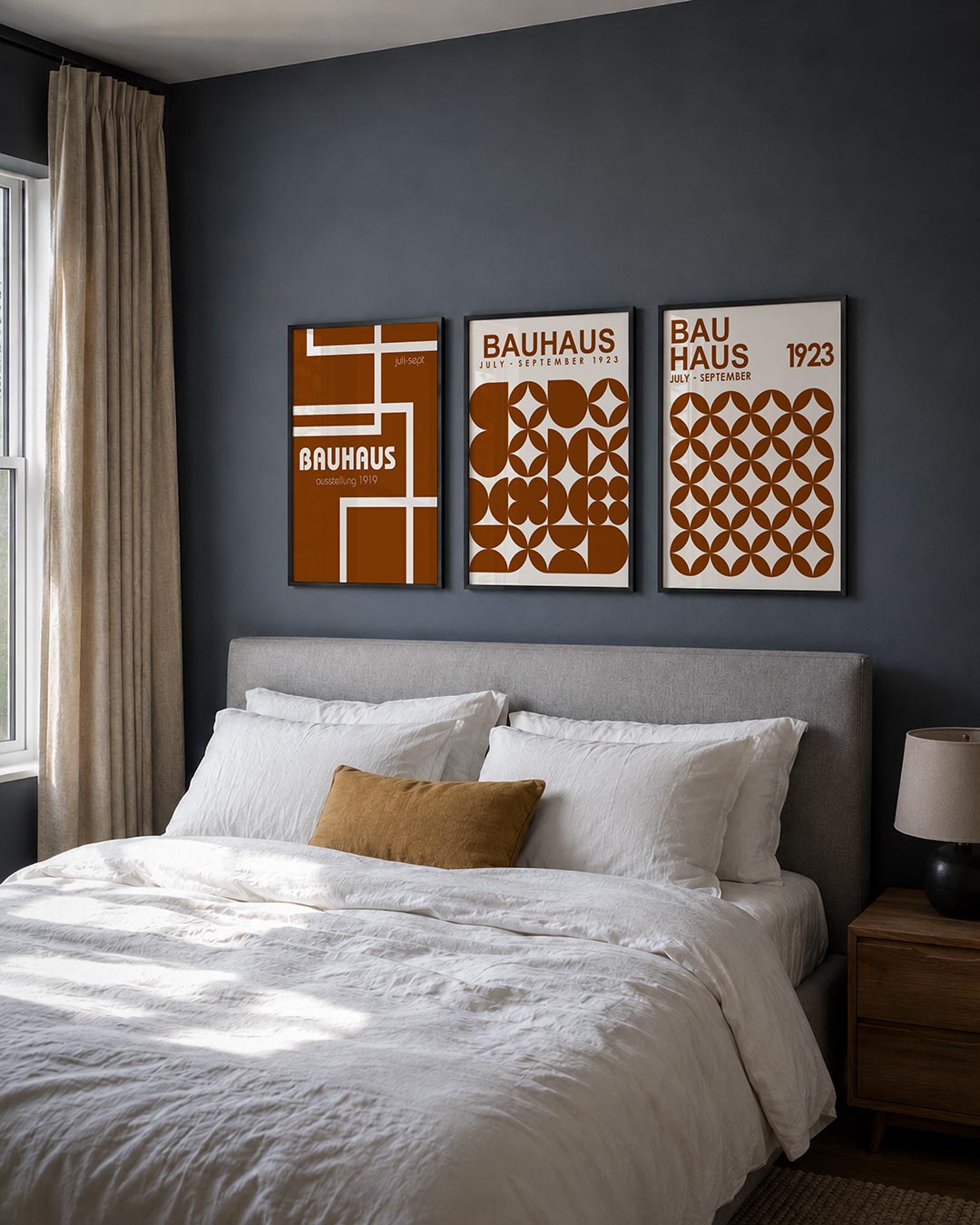 Lijnenspel en kleur Posterset
