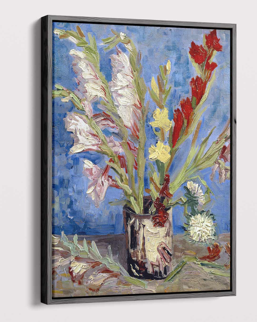 Bloemrijke Geluksmaker Kunstwerk-canvas-dibond-plexiglas-wanddecoratie-WallArtistic