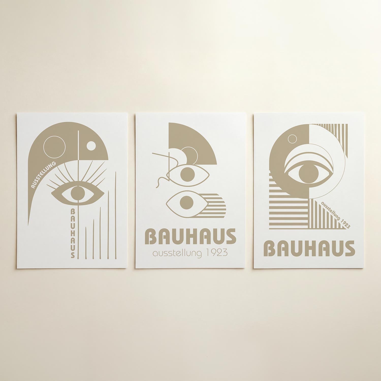 Oog en lijnen Posterset