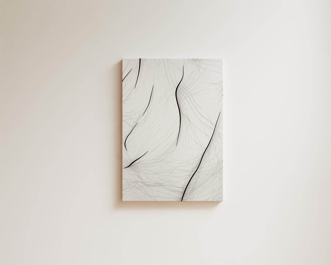 Subtiele Lijnen van Verwondering Kunstwerk-canvas-dibond-plexiglas-wanddecoratie-WallArtistic