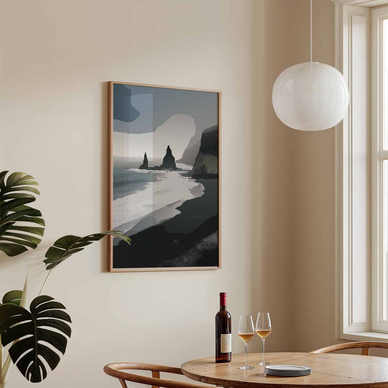 Mystieke Kustlijn Poster-WallArtistic