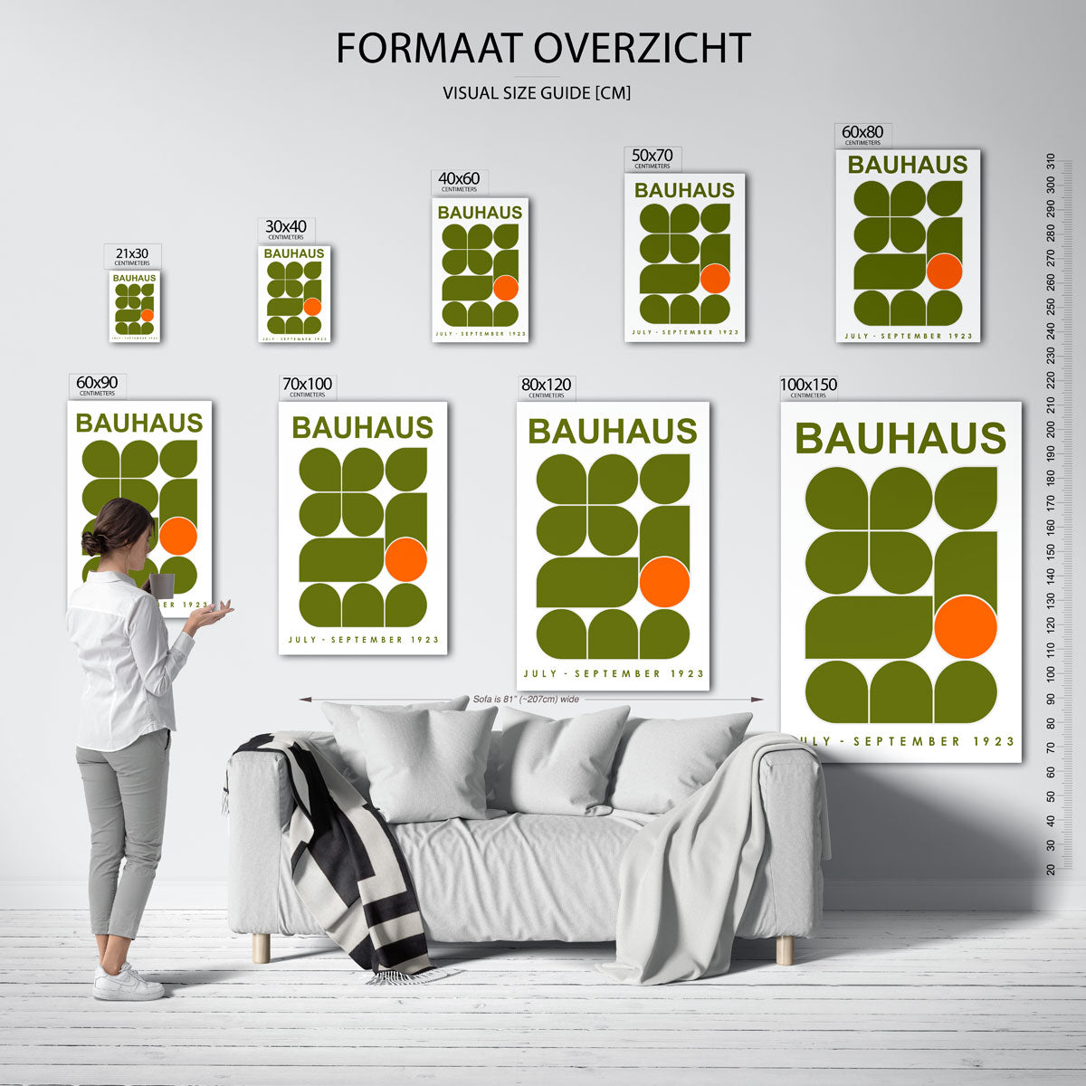 Vorm en kleur Poster