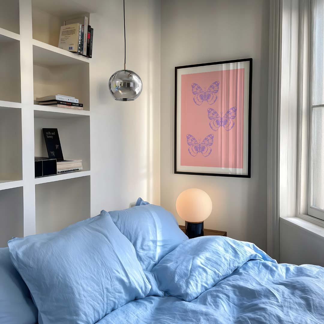 Vrolijke Vlinder Poster-WallArtistic